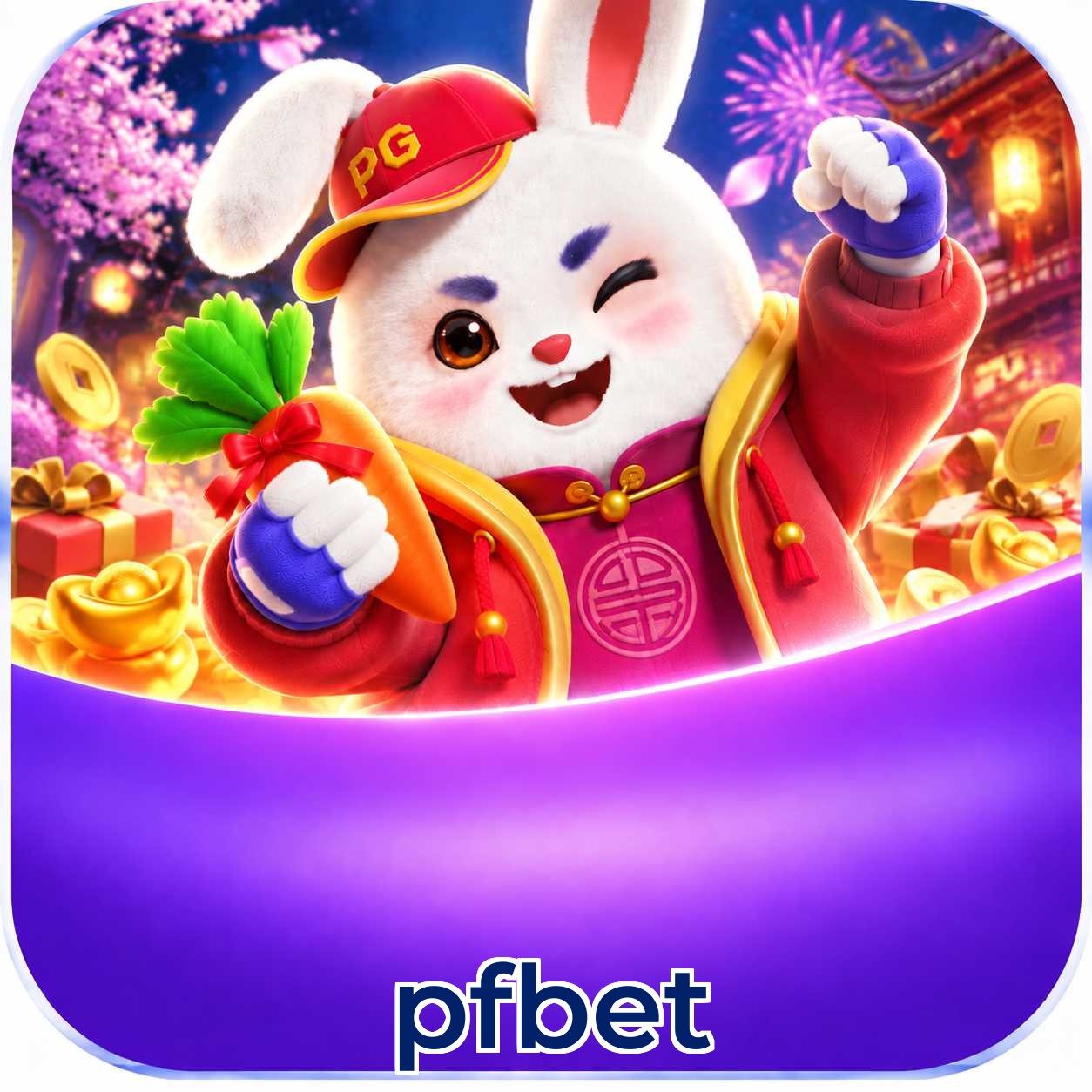 Interface mobile com Plushie Frenzy pfbet